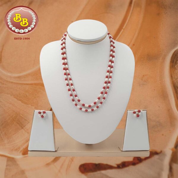 Pearls & Coral Set