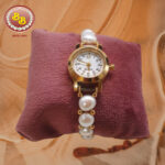 Beautiful Designer Pearls Watch