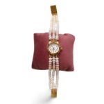 Three Lines Multi Color Pearls Watch