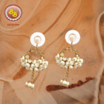 Pearl chandbali ( Basket)