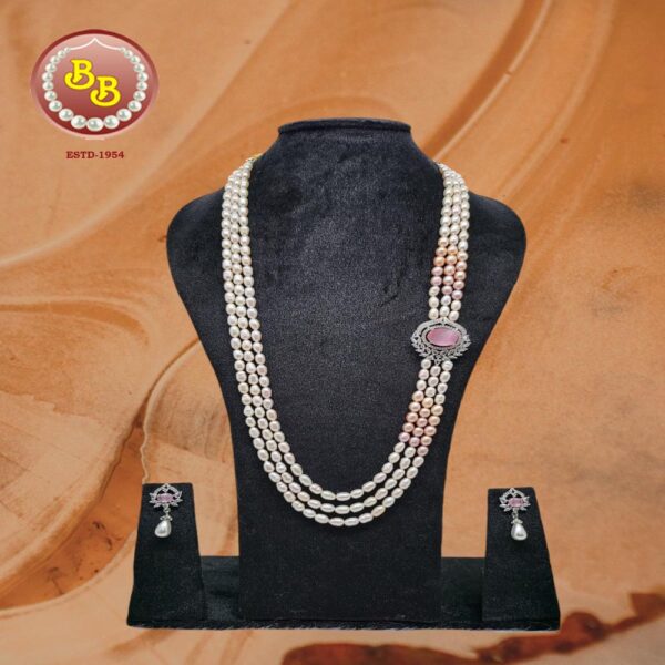 Pearls Rainbow Side Set – Vibrant & Elegant Designer Jewelry