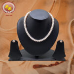 Beautiful One Line Pearls Set